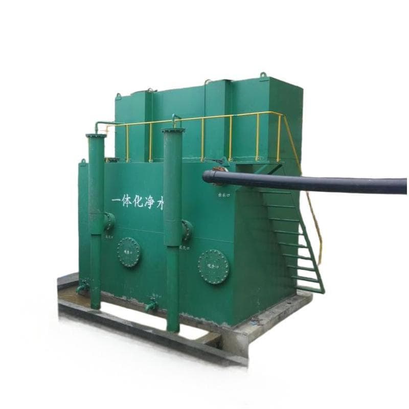 Gravity Integrated Water Purification Equipment Rural Water Plant Integrated Centralized Water Supply Project