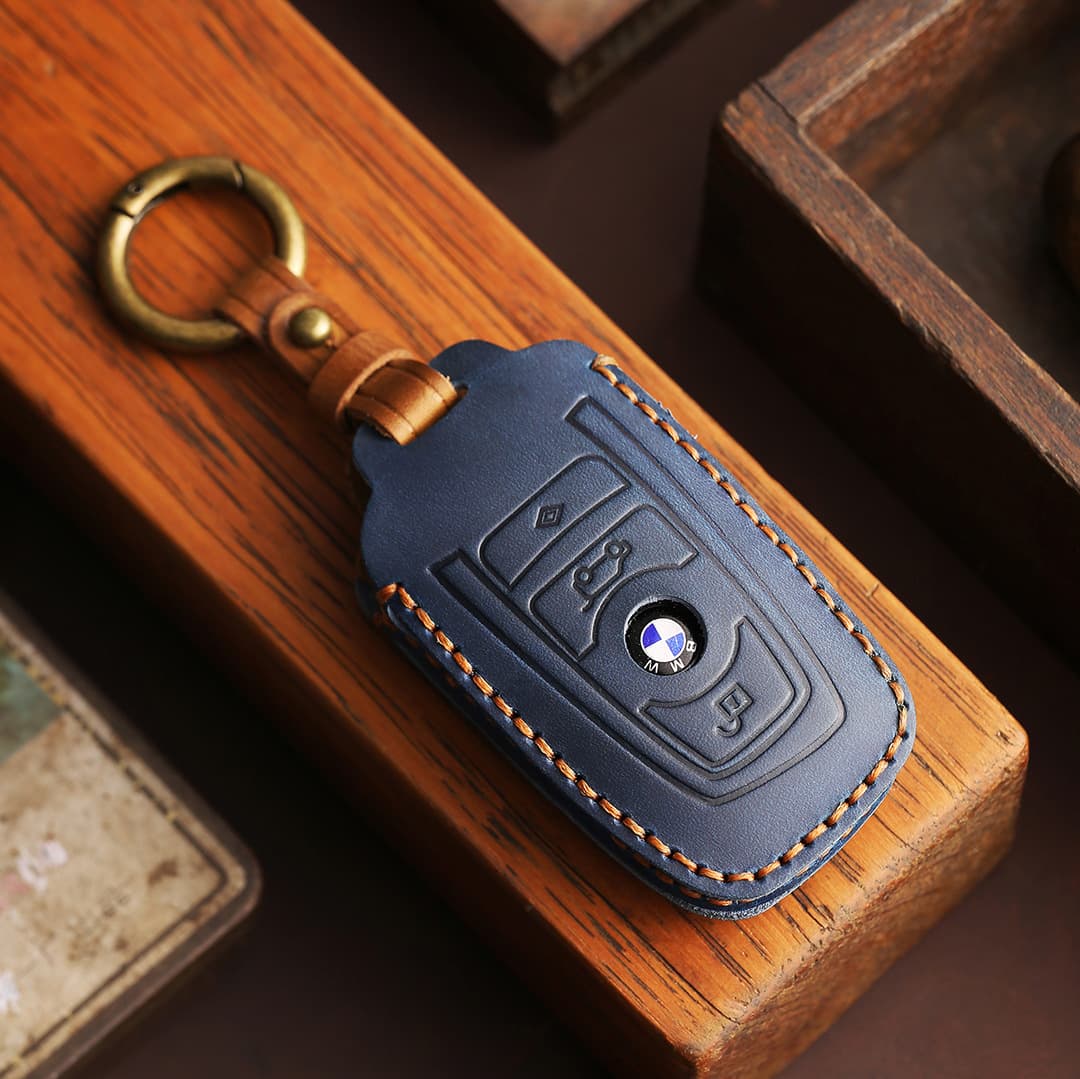 Compatible with Old BMW Key Case Cover for 3 Series 320GT 5 Series 7 Series 525Li BMW X1 X3 X5 Key Fob Shell Buckle