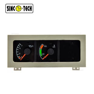 24V Delong F2000/F3000 Oil Pressure Gauge Water Temperature Gauge Combination Gauge