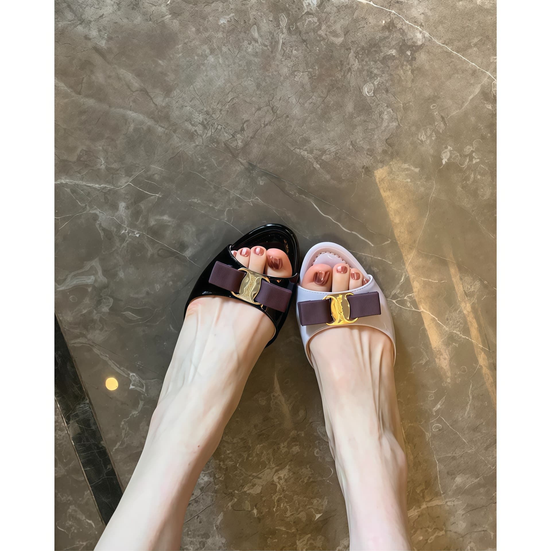Chuyuji French Chic High Heel One-Strap Sandals for Women, Summer Wear, Elegant Style to Match Dresses, Thin Heel Mini Slides