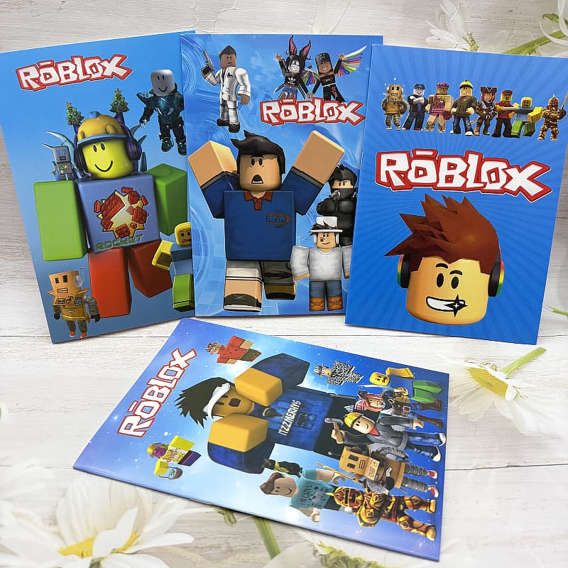 Cross-border Roblox Roblox game peripheral notebook single line cute student notebook gift prizes
