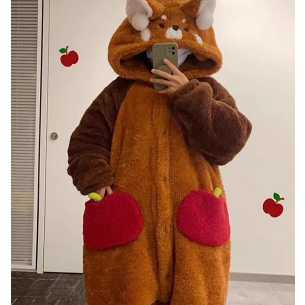 Cute Cartoon Coral Fleece Robe Set for Women, New Autumn and Winter Style, Warm Long Thick Pants Loungewear