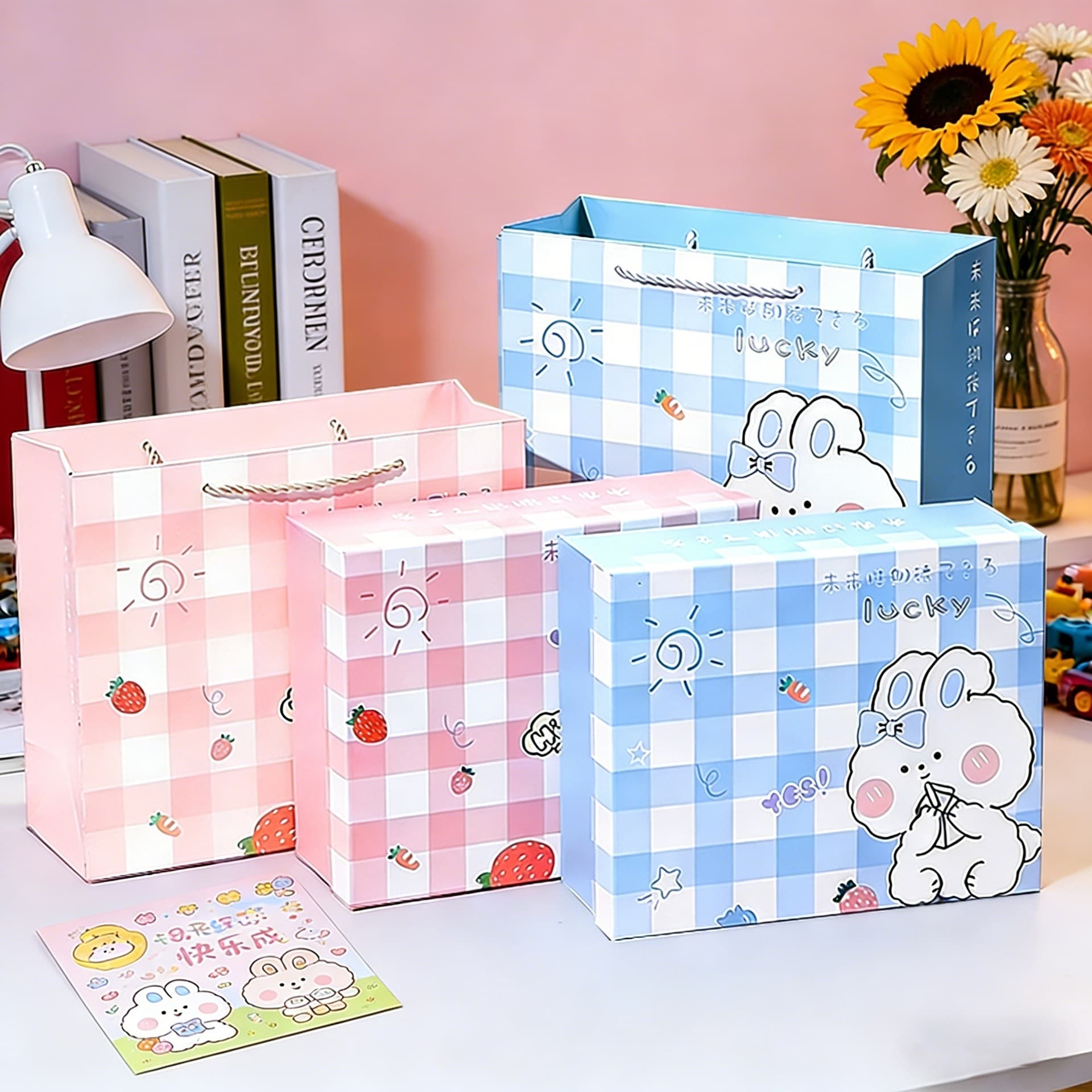 Children's Day Gift Box June 1st Cartoon Gift Box Premium Birthday Gift Stationery Toy Snack Packaging Box Empty Box