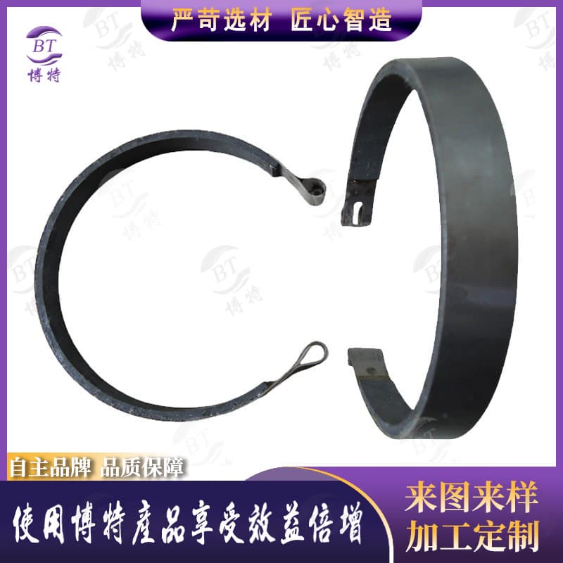 Non-standard Customizable Stable Performance Rubber-based Mechanical Friction Ring for Construction Machinery