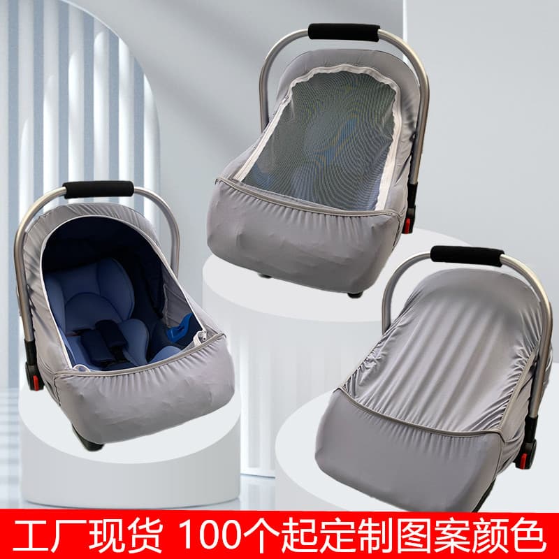Multi-Function Nursing Cover Sunshade Windshield for Baby Stroller Car Seat Bassinet