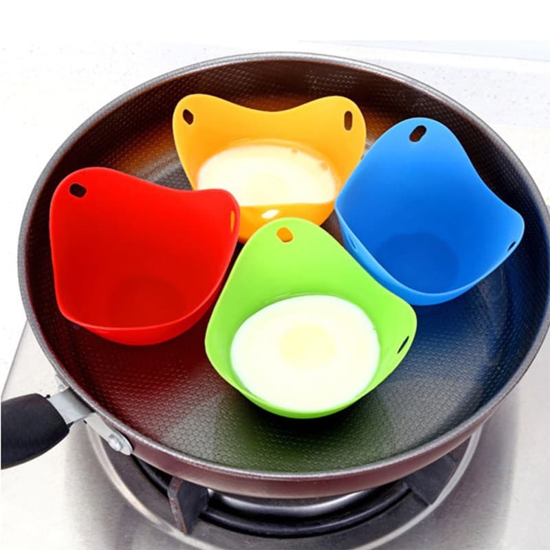 FDA High-Temperature Silicone Egg Steamer, Non-Stick Silicone Egg Cooker, Silicone Egg Cup