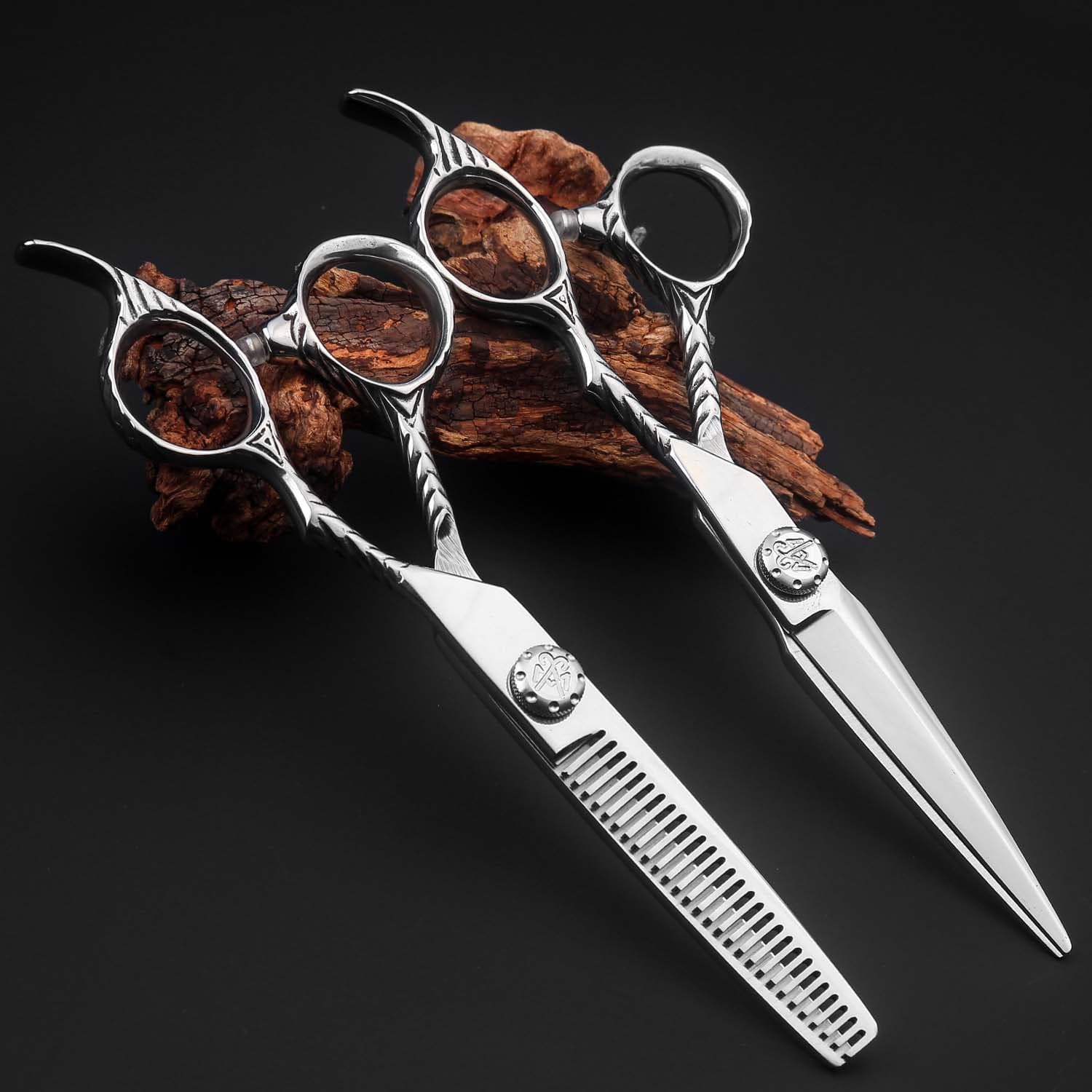Hair Cutting Scissors Home Barber Scissors Thinning Shears Bangs Scissors Professional Stylist Hair Scissors