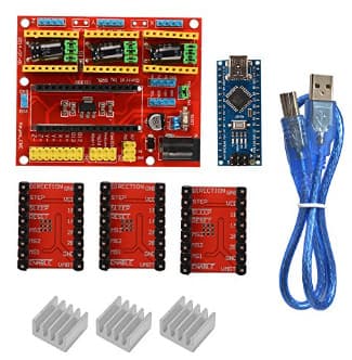 3D printer CNC shield v4 engraving machine kit expansion board A4988 driver board