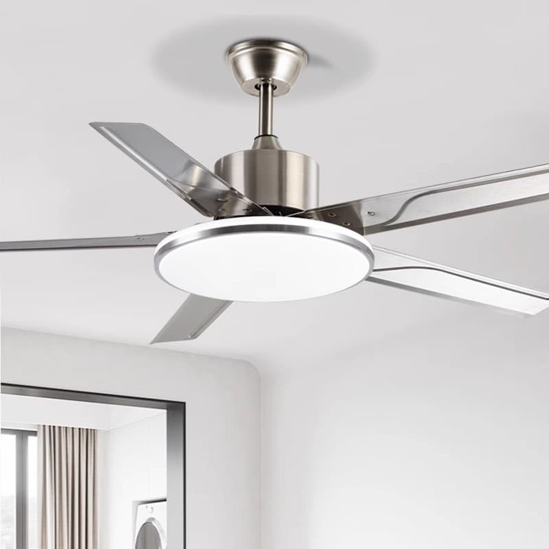 Cross-border invisible fan lamp large wind ceiling fan lamp simple bedroom living room dining room electric fan chandelier home frequency conversion