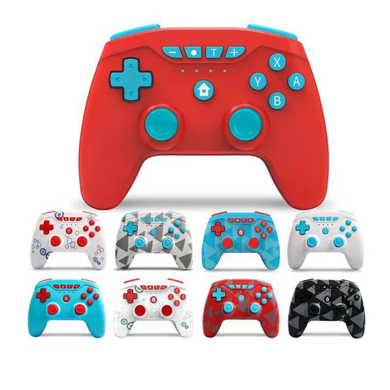 Custom mold compatible with Switch console game controller with wake-up function, dual vibration, Switch Bluetooth game controller