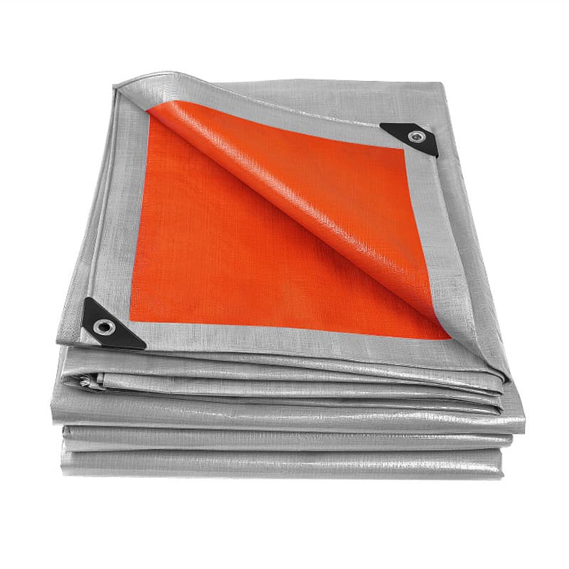 Yuanxing Tarpaulin Manufacturer Wholesale Sunscreen Canvas Rain Cloth Awning Fabric Tarpaulin Striped Fabric