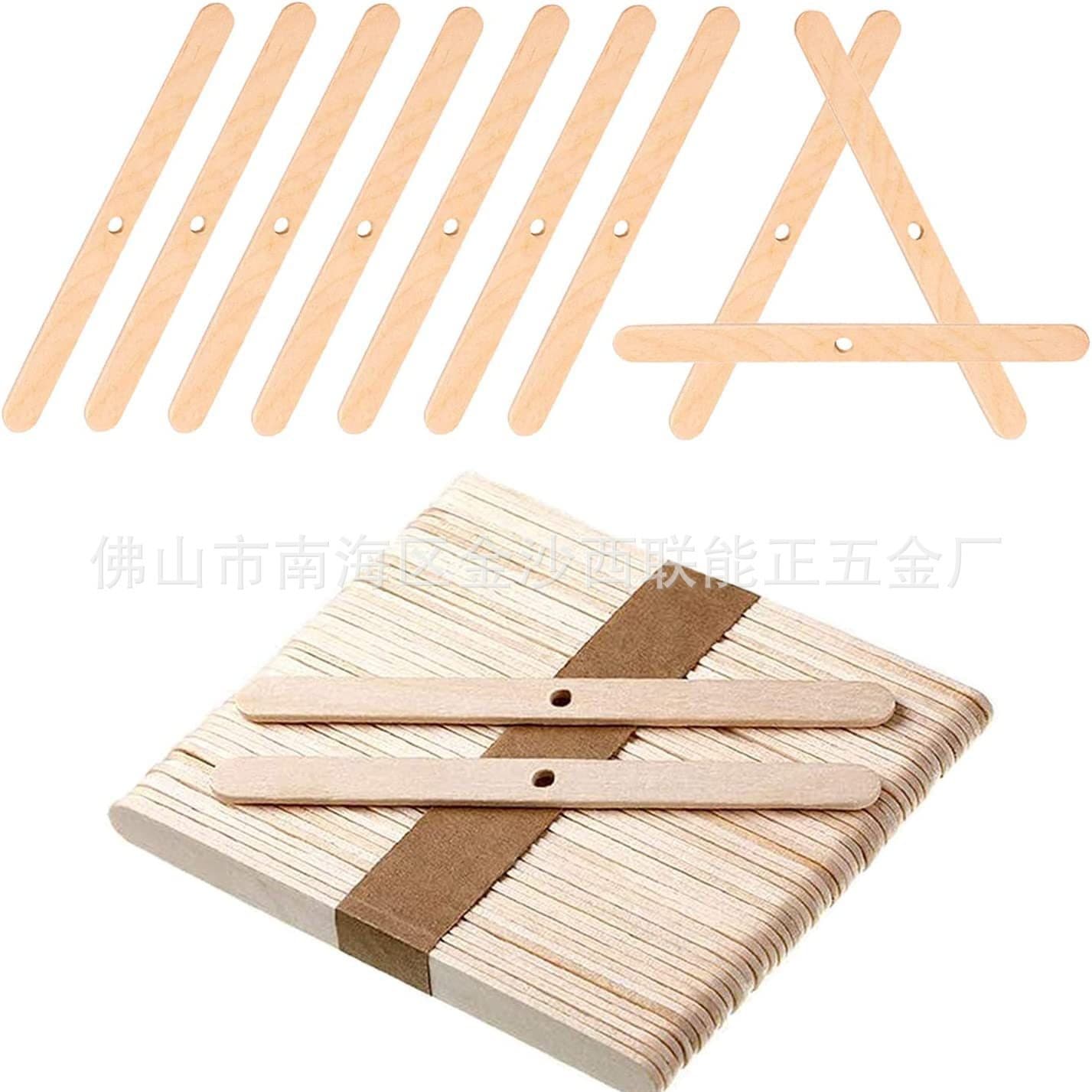 Factory Direct Wooden Wick Holder 4mm Single Hole Cotton Wick Fixing Clip Cotton Core Single Hole Holder