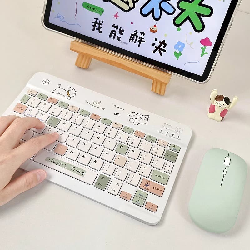 Wireless Bluetooth tablet keyboard suitable for Apple iPad Huawei matepad air12 Xiaomi pad7 external keyboard