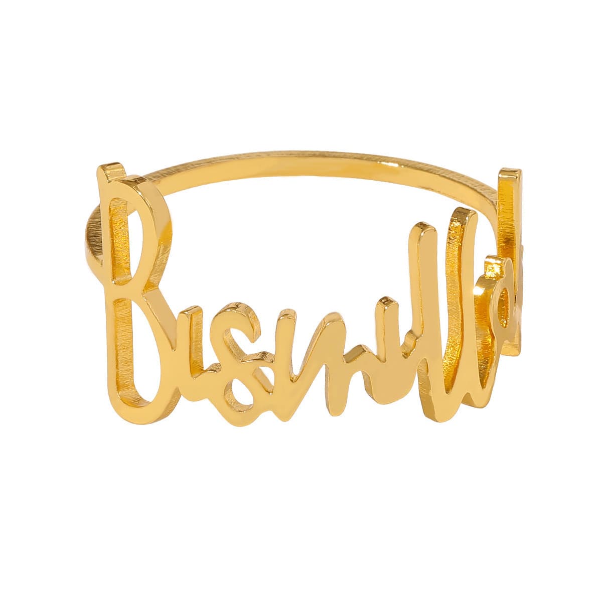 Amazon Bestseller Minimalist Letter Napkin Rings, Creative Napkin Holders for Hotel Decor, Wholesale from Manufacturers