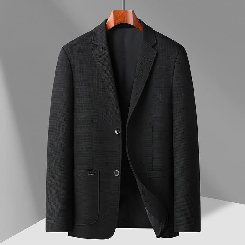 Winter Style 75 Spring Huafu Check Blazer, Age-Free Youthful Fabric Comfortable Cross-border