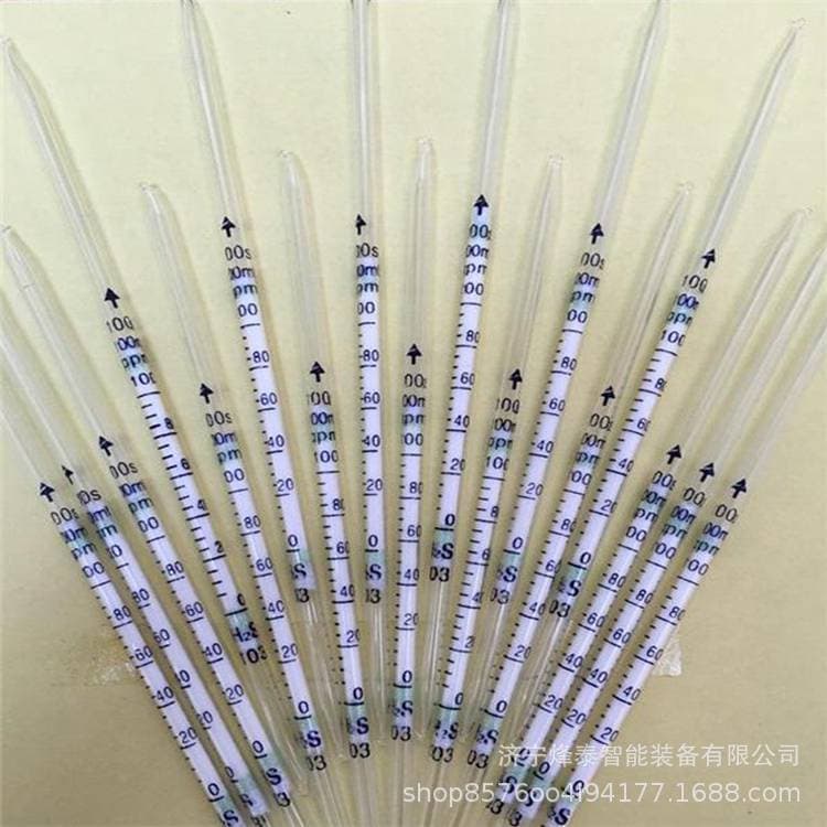 Measuring Hydrogen Gas Concentration in Air Mining Multi-length Sampling Detector Tube