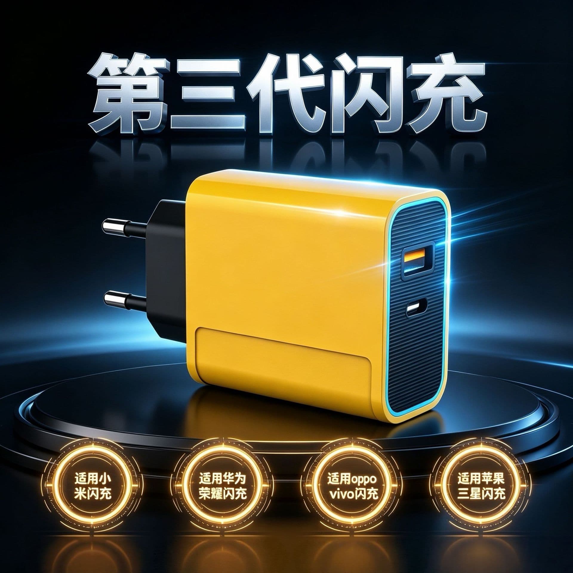 PD30W Fusion Protocol Charger A+C Dual Port UFCS Fast Charging Universal for Apple and Android Factory Wholesale