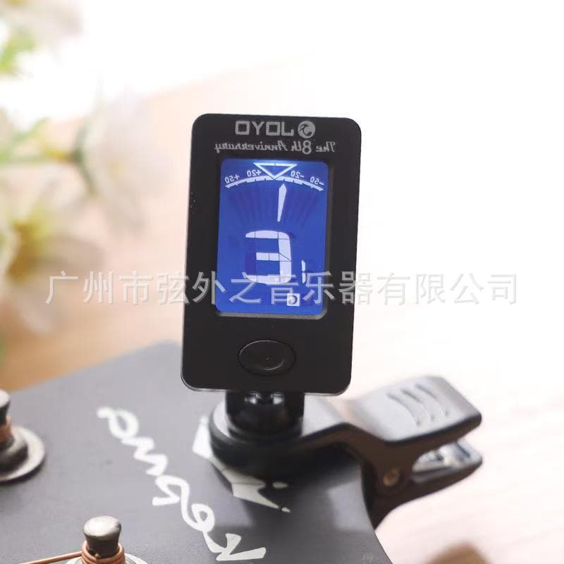JOYO JT-01 Guitar Tuner for Violin, Ukulele, Bass, Acoustic and Electric Guitar, Universal