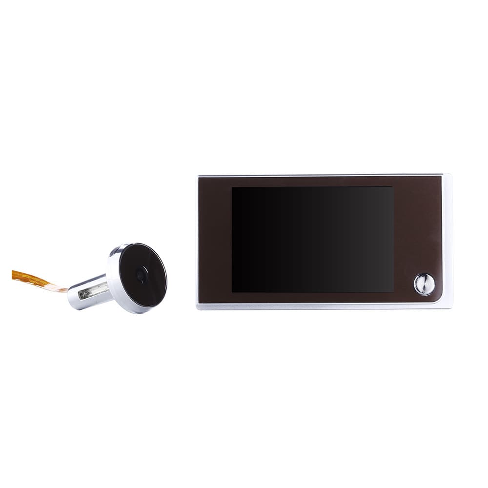 Cross-border 3.5-inch Visual Doorbell 120° Wide-Angle Electronic Wireless Home Doorbell with Camera Smart