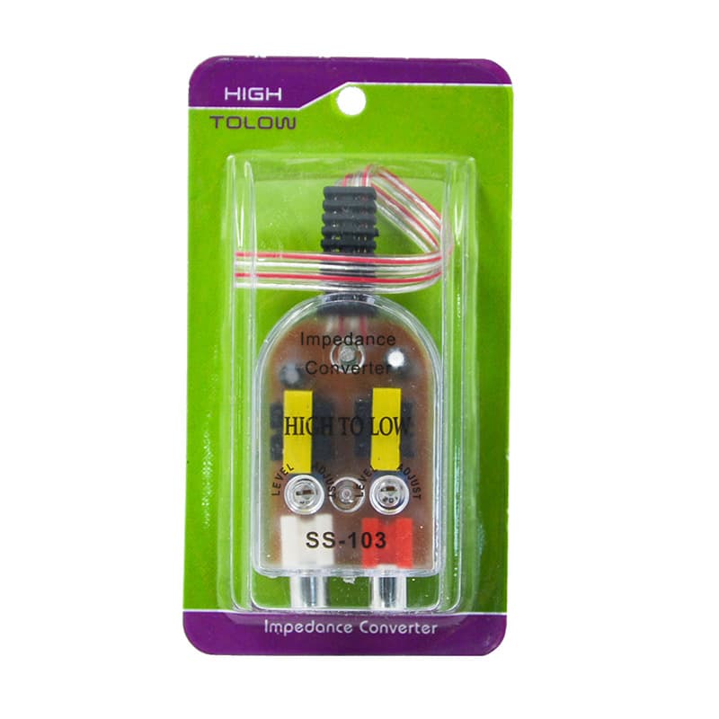 High Quality Car Audio Modification High Frequency to Low Frequency Audio Converter SS-103 Automobile Low Conversion