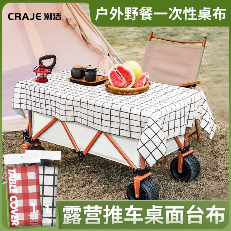 Outdoor Camping Disposable Tablecloth, Thickened Picnic Mat, Biodegradable Picnic Blanket for Outdoor Activities
