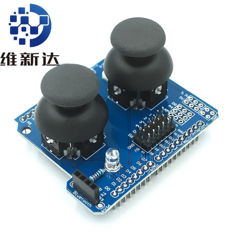 Electronic Building Blocks Dual PS2 Game Joystick Button Module JoyStick Compatible with UNO R3