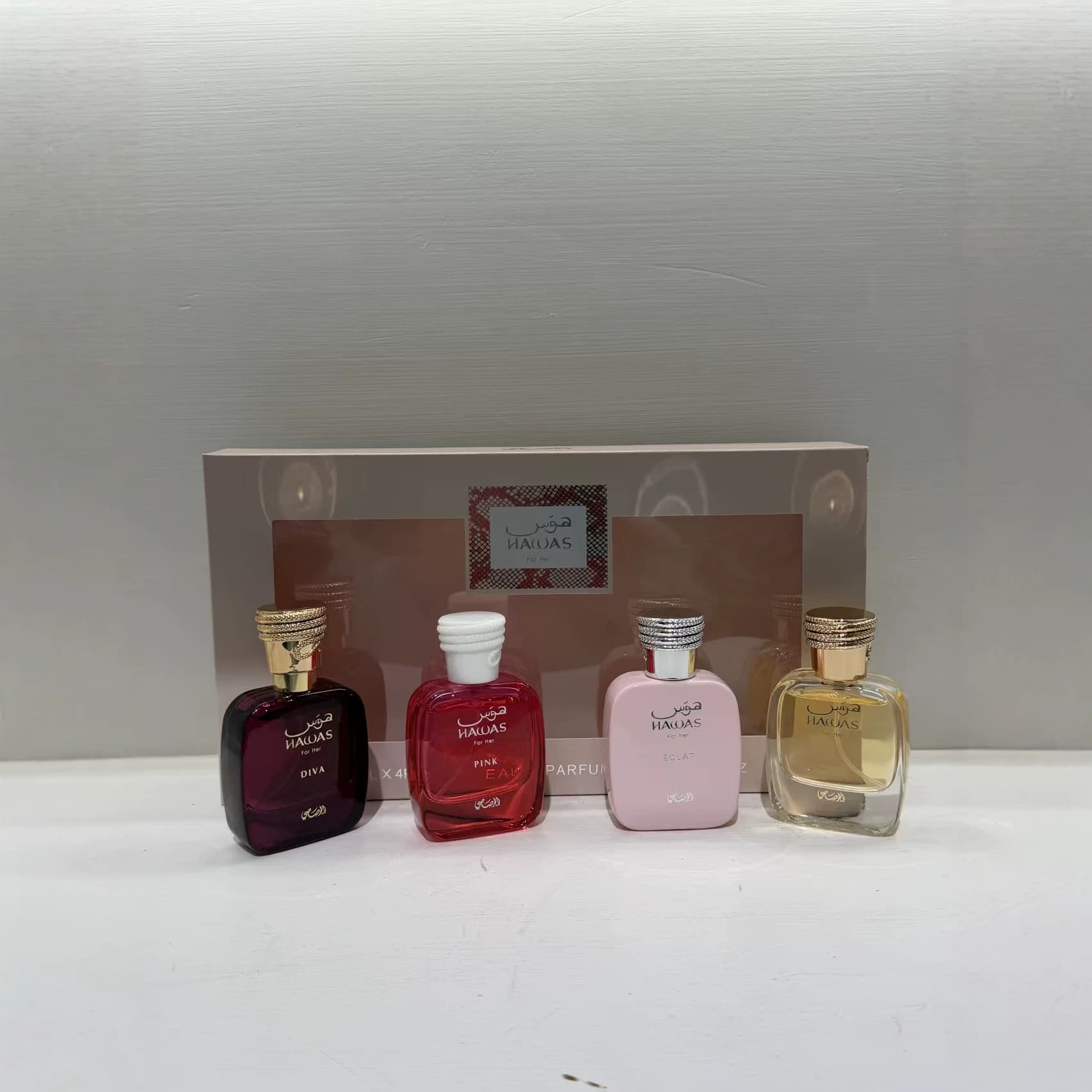 TK Cross-border Perfume Harvey 4-Piece Gift Set Men's and Women's Perfume Middle Eastern Fragrance Gift Box Wholesale