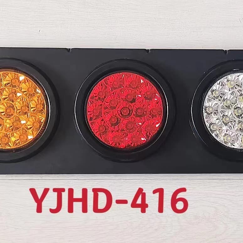 Foreign Trade Cross-border Car Truck LED Rear Tail Light Vehicle Auxiliary Light Signal Light Brake Light Turn Signal