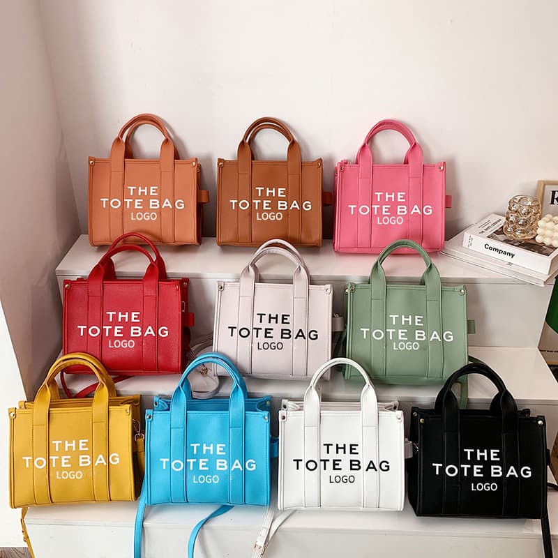 Cross-border tote bag stiff three-dimensional simple handbag large capacity commuting high-end single shoulder crossbody bag for women