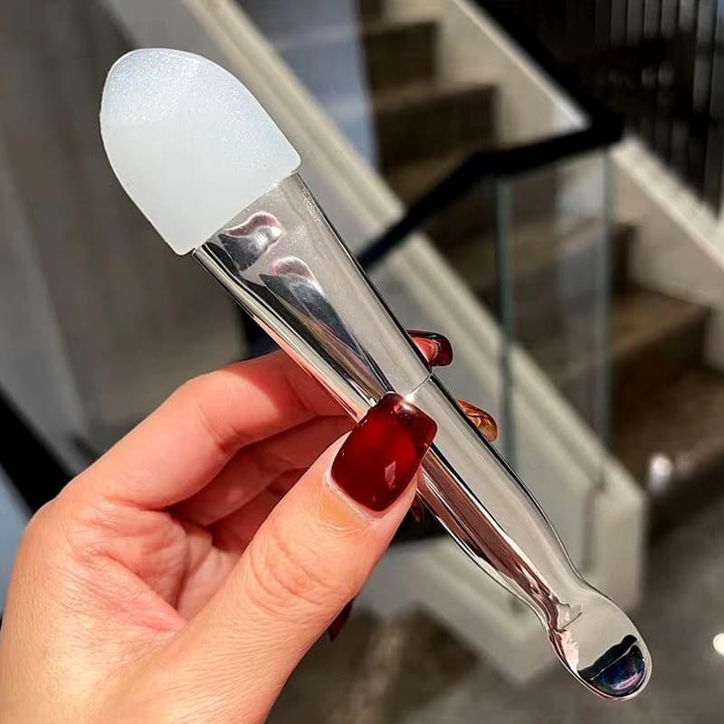 Beauty Mask Brush Silicone Soft-Bristled Mask Brush for Facial Mud Mask Beauty Salon Special Brush Application Tool