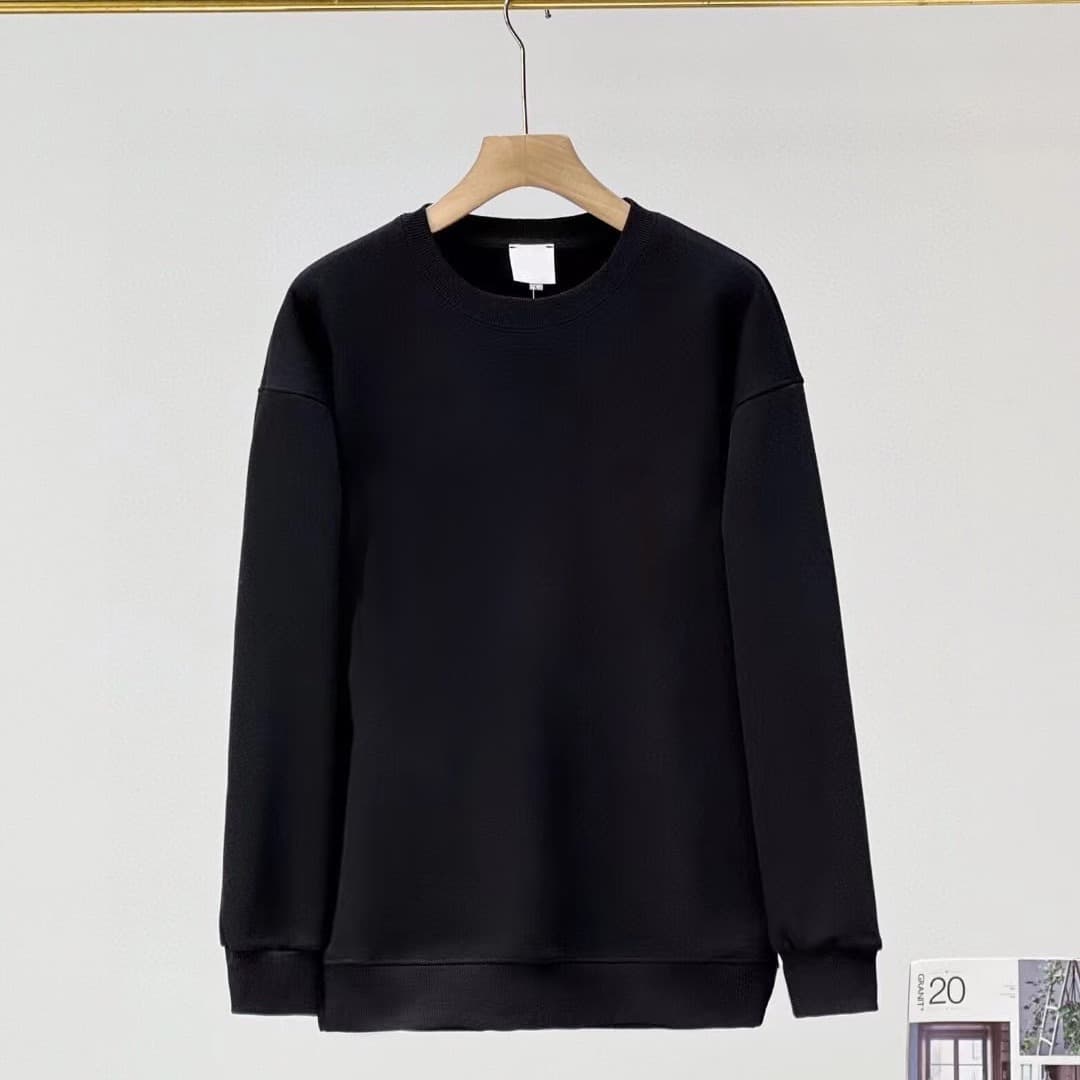 GAP23 Cross-border In Stock Men's and Women's Sweatshirt New Couple Loose Sports Casual Composite Baby Fleece Sweatshirt