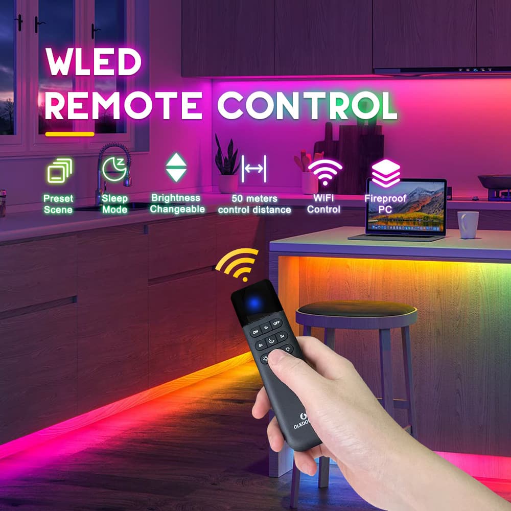 GLEDOPTO WLED Remote Control Supports WLED Series Products Version 0.14.0 or Above 1 Group