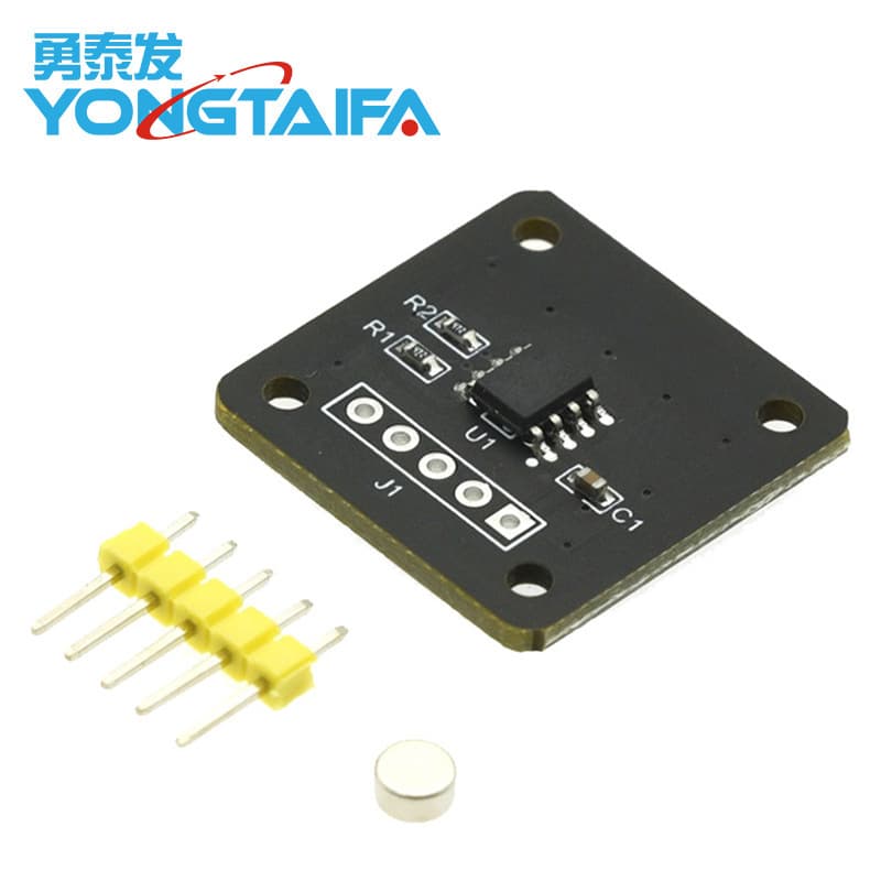 MT6701 Magnetic Encoder Magnetic Induction Angle Measurement Sensor Module 14-bit High Precision Replacement for AS5600