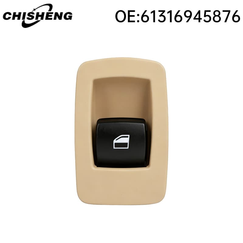 61316945876 Window lift (right rear window glass lift switch) BMW 3 Series E90