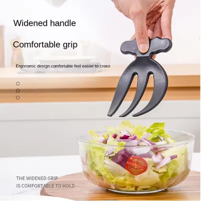 Three-Finger Creative Fork Claw Fruit Salad Mixer Vegetable Salad Mixing Tool Salad Forks