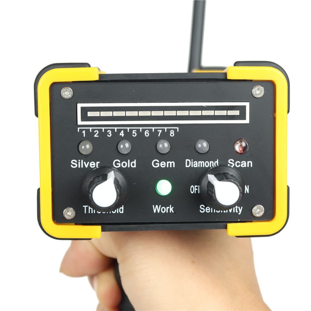 Best-selling remote underground metal detector for treasure hunting, gold, silver, copper, high-precision archaeological detector for outdoor use