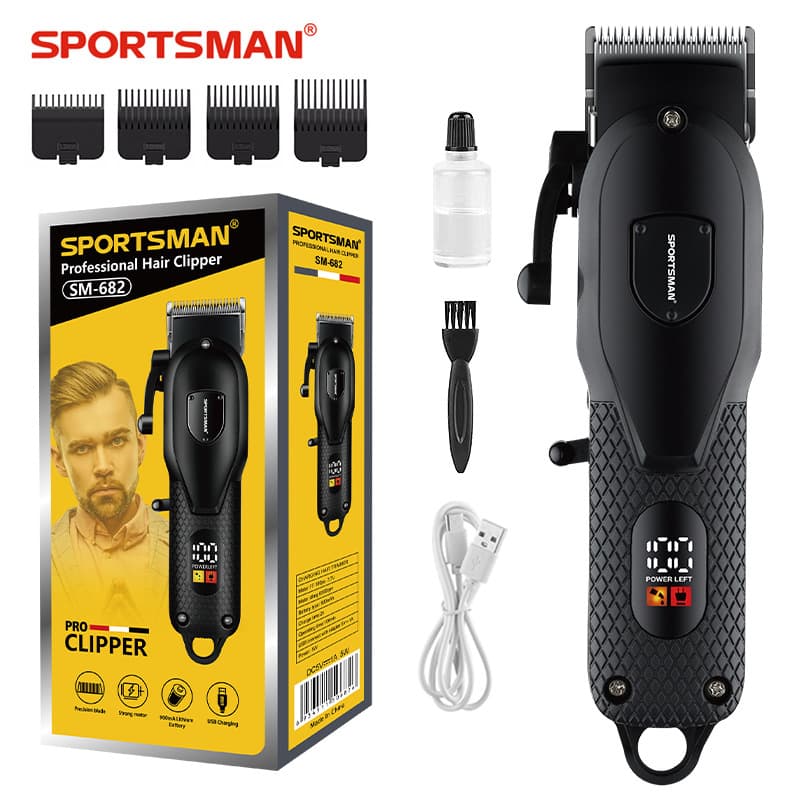 Electric Razor Household Barber Clipper Hair Salon Special Electric Clipper Hair Clipper Electric Clipper LCD Digital Display Hair Clipper