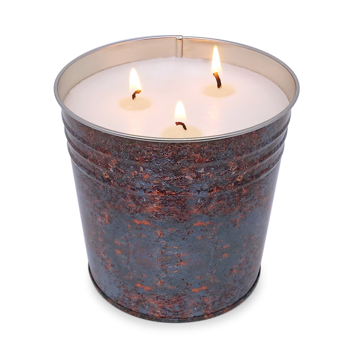 Factory Direct Creative Three-Wick Citronella Large Tin Candle Plant Essential Oil Smokeless Soy Wax Aromatherapy Candle