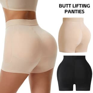 Padded Butt Lifter Shapewear for Women, Hip Enhancer, Sexy Body Shaper, High-Waist Butt Lifting Panties, Tummy Control, Plus Size
