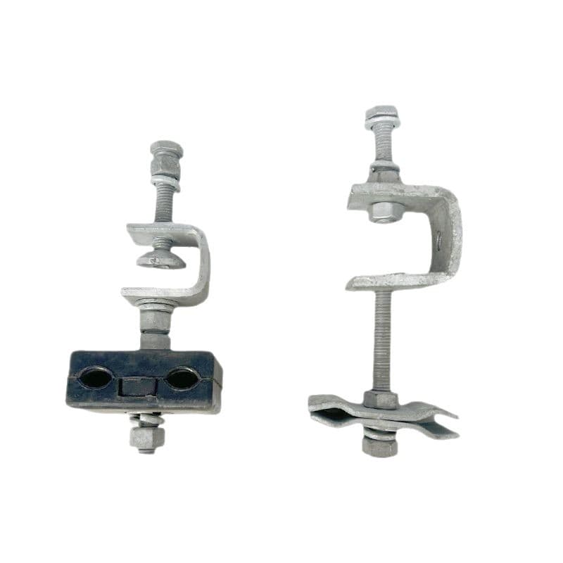 Factory Direct OPGW Tower Fixing Clamp ADSS Fiber Pole Cable Management Fastening Clamp Optical Cable Downlead Clip