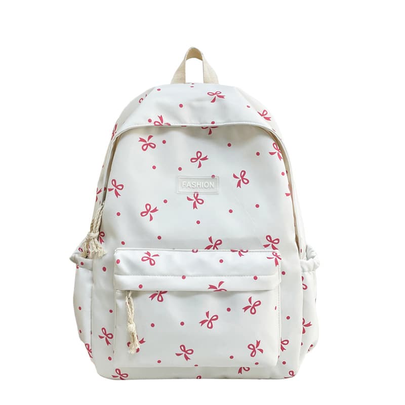 Fresh and Versatile Casual School Backpack for Middle and High School Students, Lightweight Double-Shoulder Bag, Ins Style Large Capacity Backpack