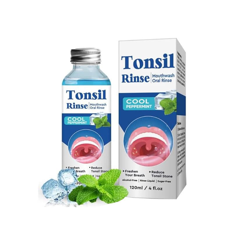 Tonsil Stone Remover Mouthwash Gum Care Clean Bad Breath Fresh Oral Care