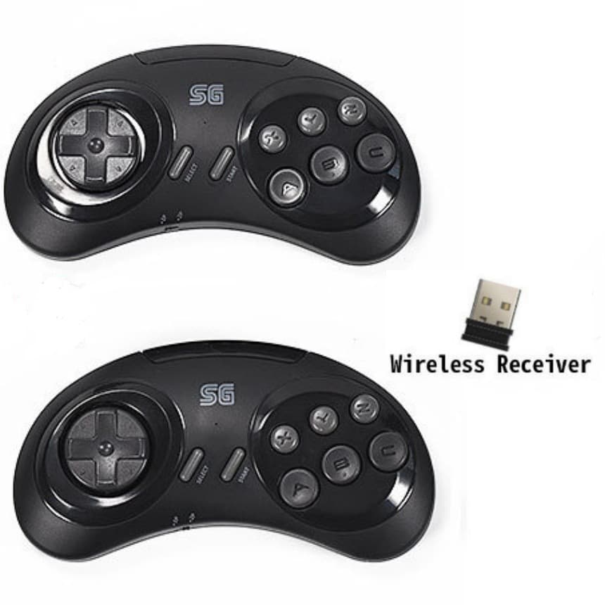 16-bit Classic Retro MD Sega Game Console Home HDMI HD TV Game Console Wireless Two-Player Console