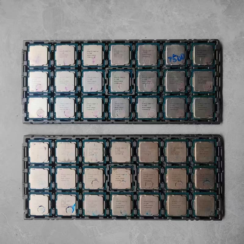 Quad-Core Official Version CPU for Gaming and Office, Core Processor i5 7th Gen, Used Pull, i5-7500