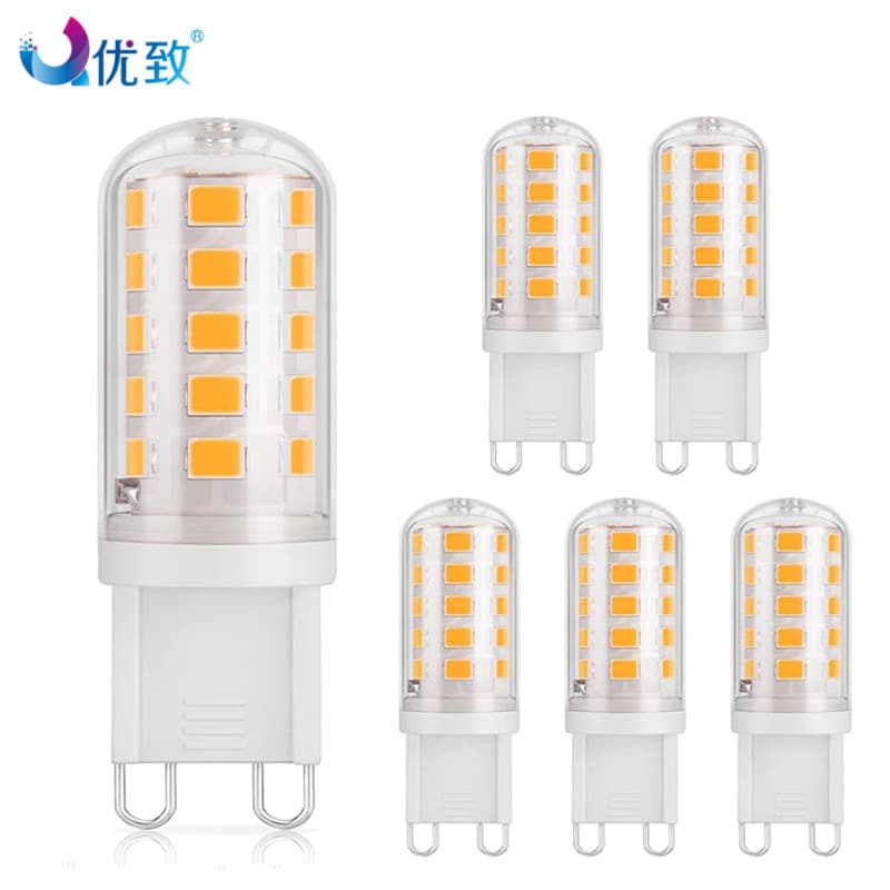 Cross-border Flicker-Free G9 Bulb G4 LED Ceramic Pin Corn Light