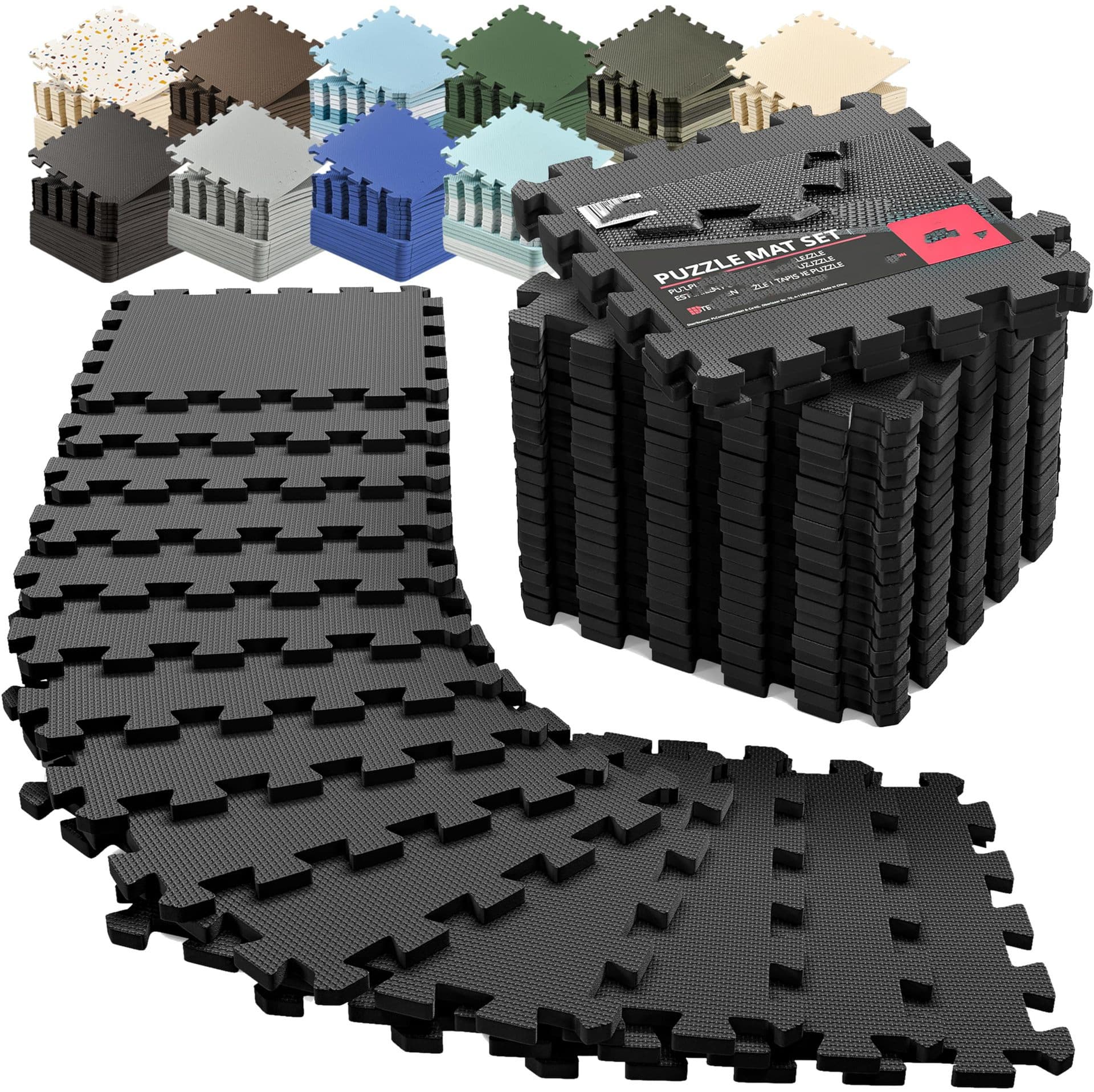 Spliced foam floor mat anti-slip children's crawling mat home fitness sports floor mat module puzzle carpet wholesale