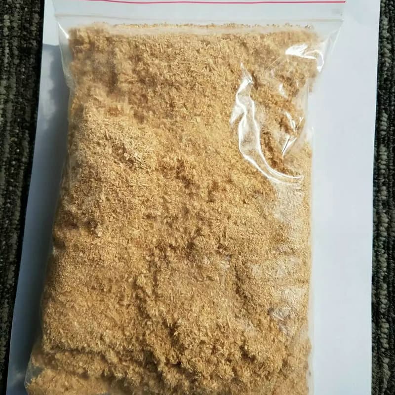 Sample mixed wood powder, wood cellulose for papermaking and leak sealing, fine wood powder for incense and wooden floors, poplar chips E18