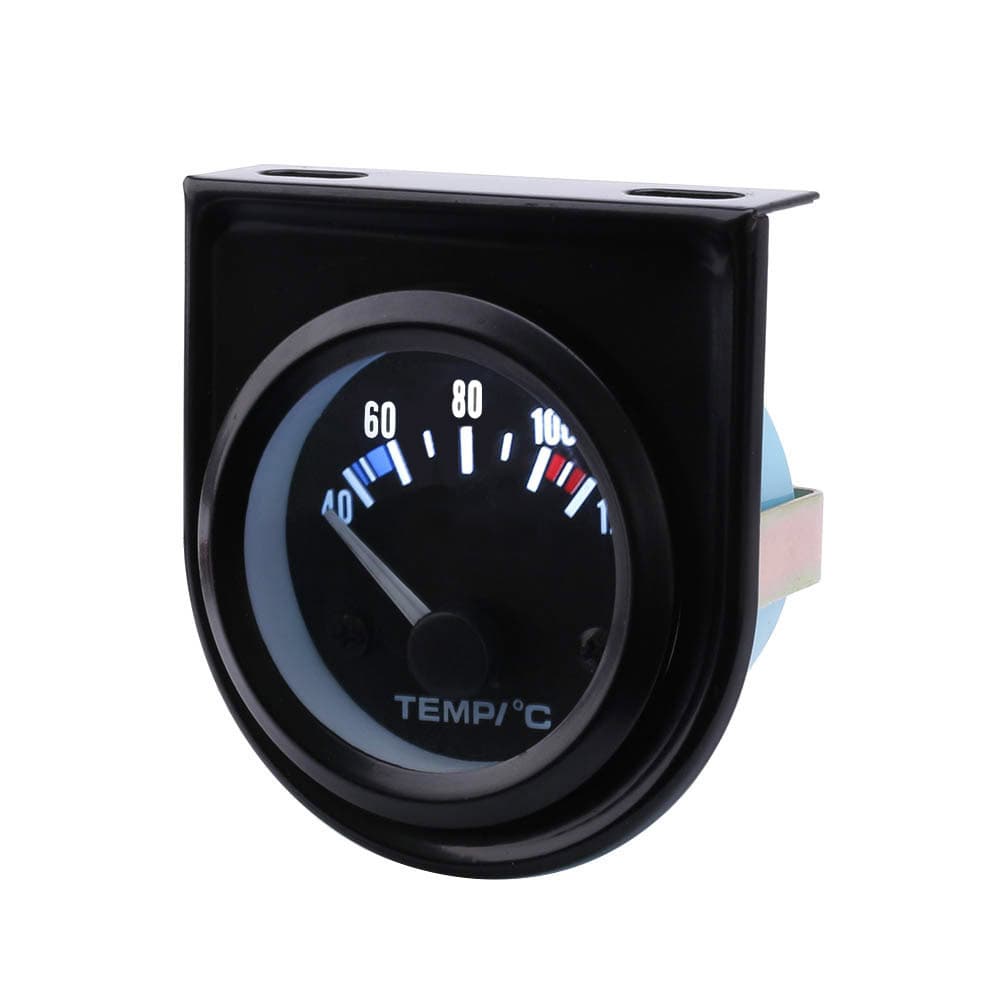 Universal Car Water Temperature Gauge 52mm 12V Automotive Gauge 40-120°C