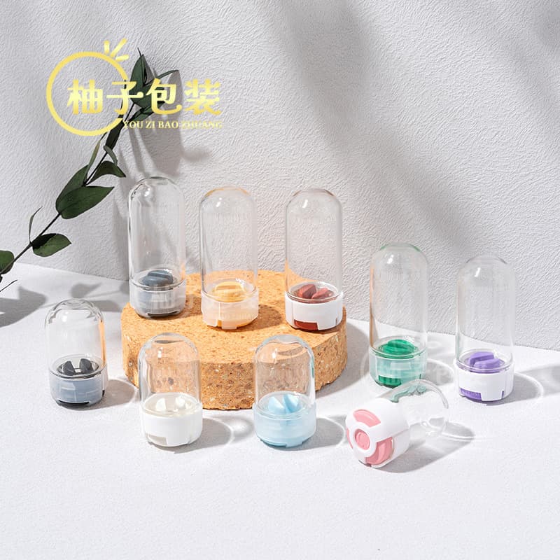 In Stock Round Bottom Vial 5ml 10ml Medical Beauty Eye Cream Bottle Round Bottom Bulb Bottle Clear Ampoule Snap Cap Bottle