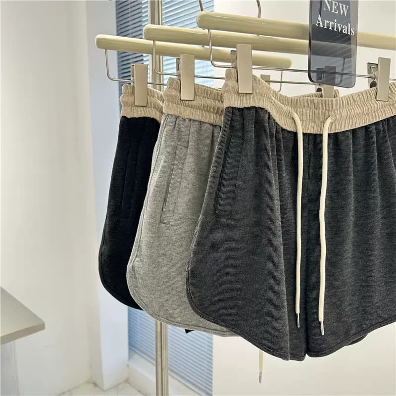 Skin-Friendly Soft Cotton Sports Shorts for Women Summer Thin Loose A-Line Wide-Leg Pants Covering Body Slimming Casual Hot Pants